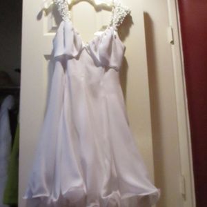 Cache dressy white dress.